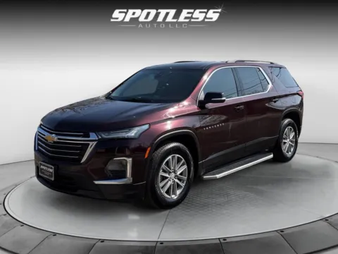 Black 2023 Chevrolet Traverse LT Cloth for sale in San Antonio, TX