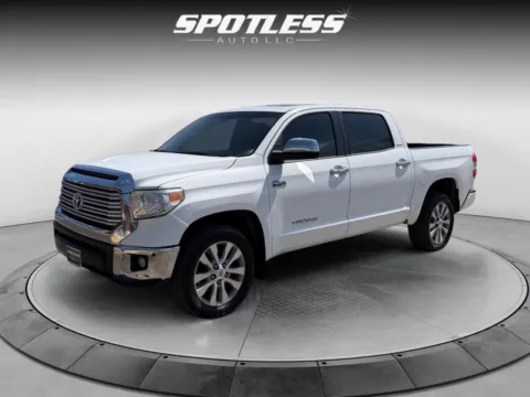 White 2015 Toyota Tundra Limited for sale in San Antonio, TX