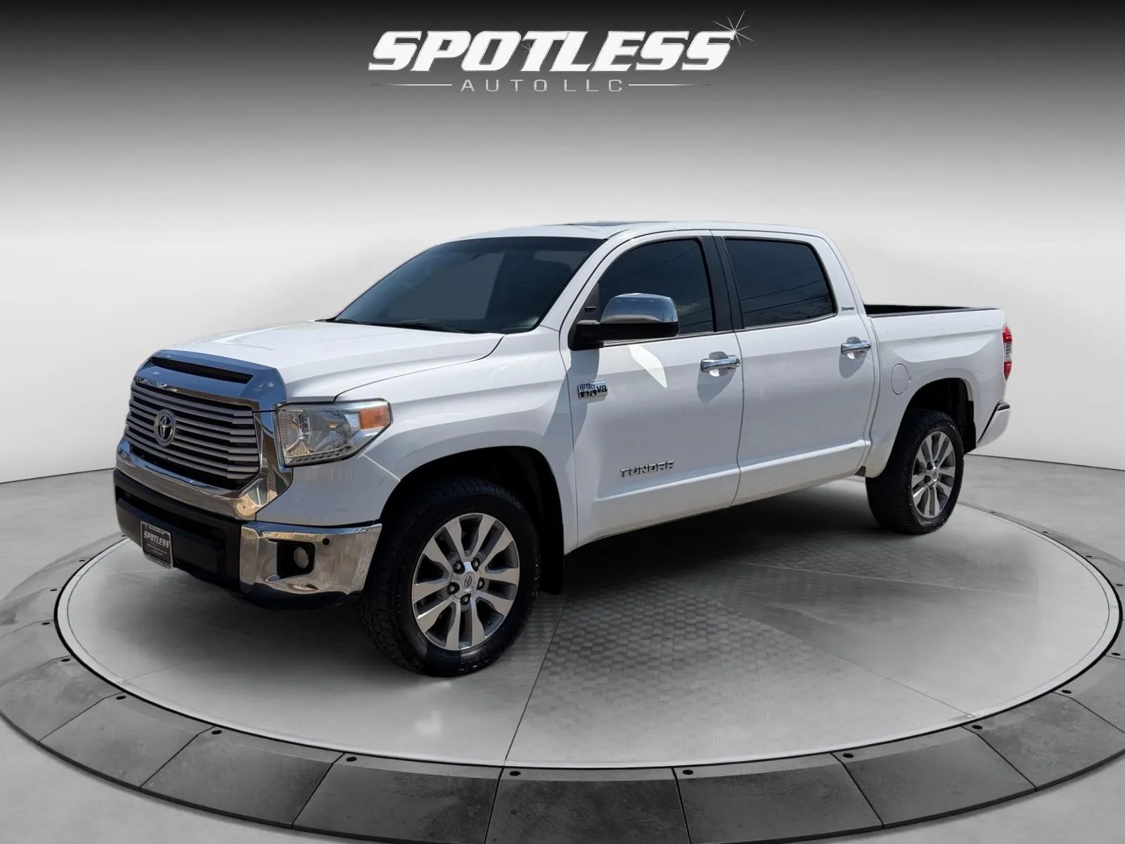 White 2015 Toyota Tundra Limited for sale in San Antonio, TX