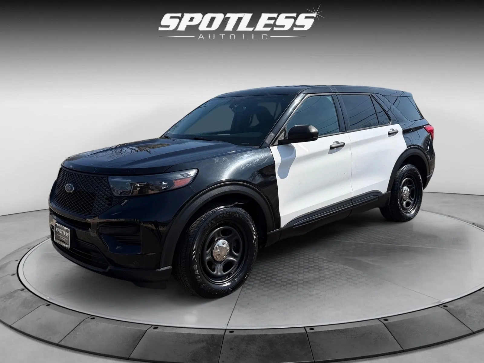 Black 2021 Ford Explorer Police Interceptor Utility for sale in San Antonio, TX
