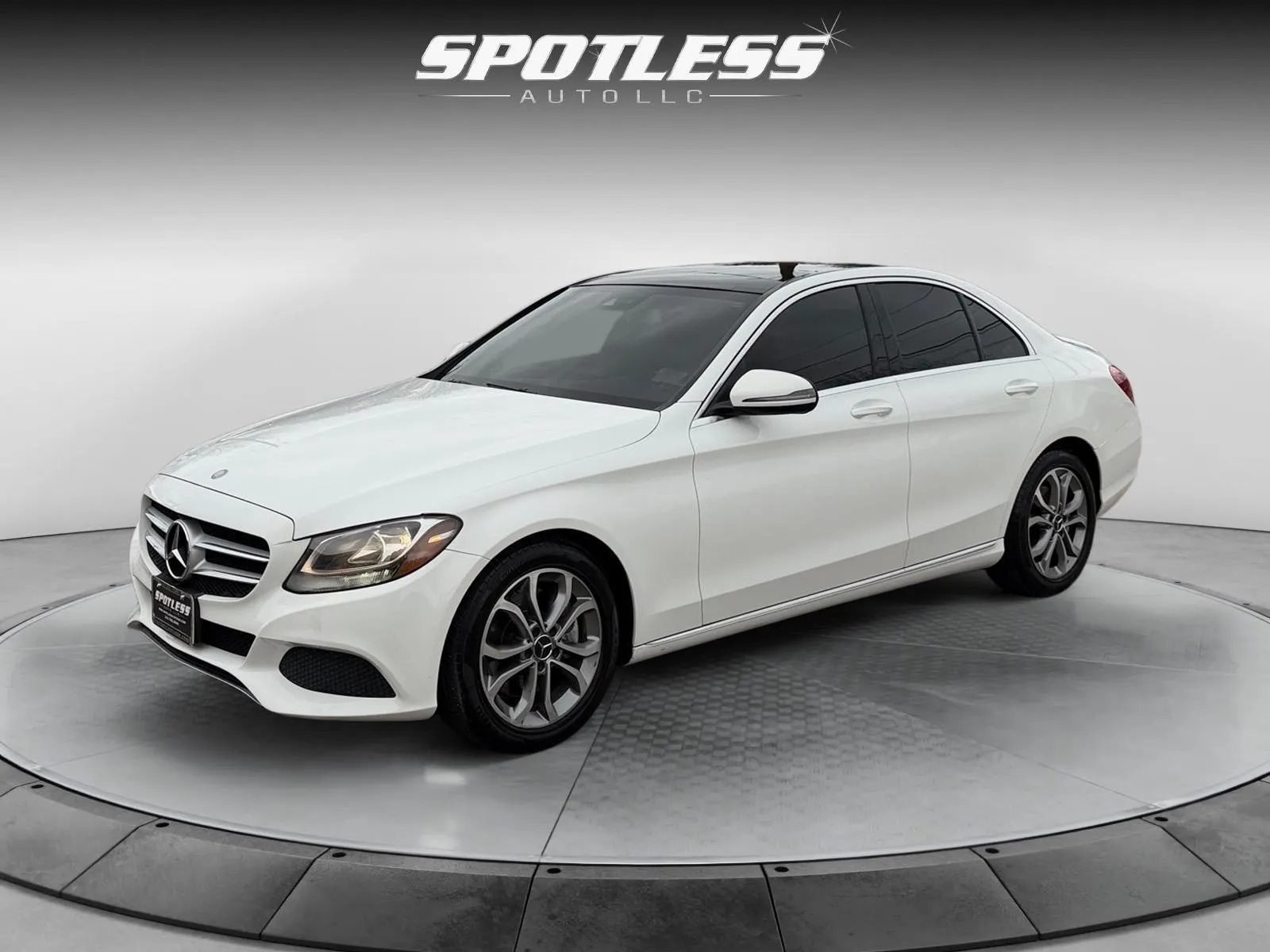 White 2016 Mercedes-Benz C-Class C 300 for sale in San Antonio, TX