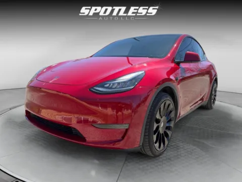 Another view of 2020 Tesla Model Y Long Range for sale in San Antonio, TX at Spotless Auto San Pedro