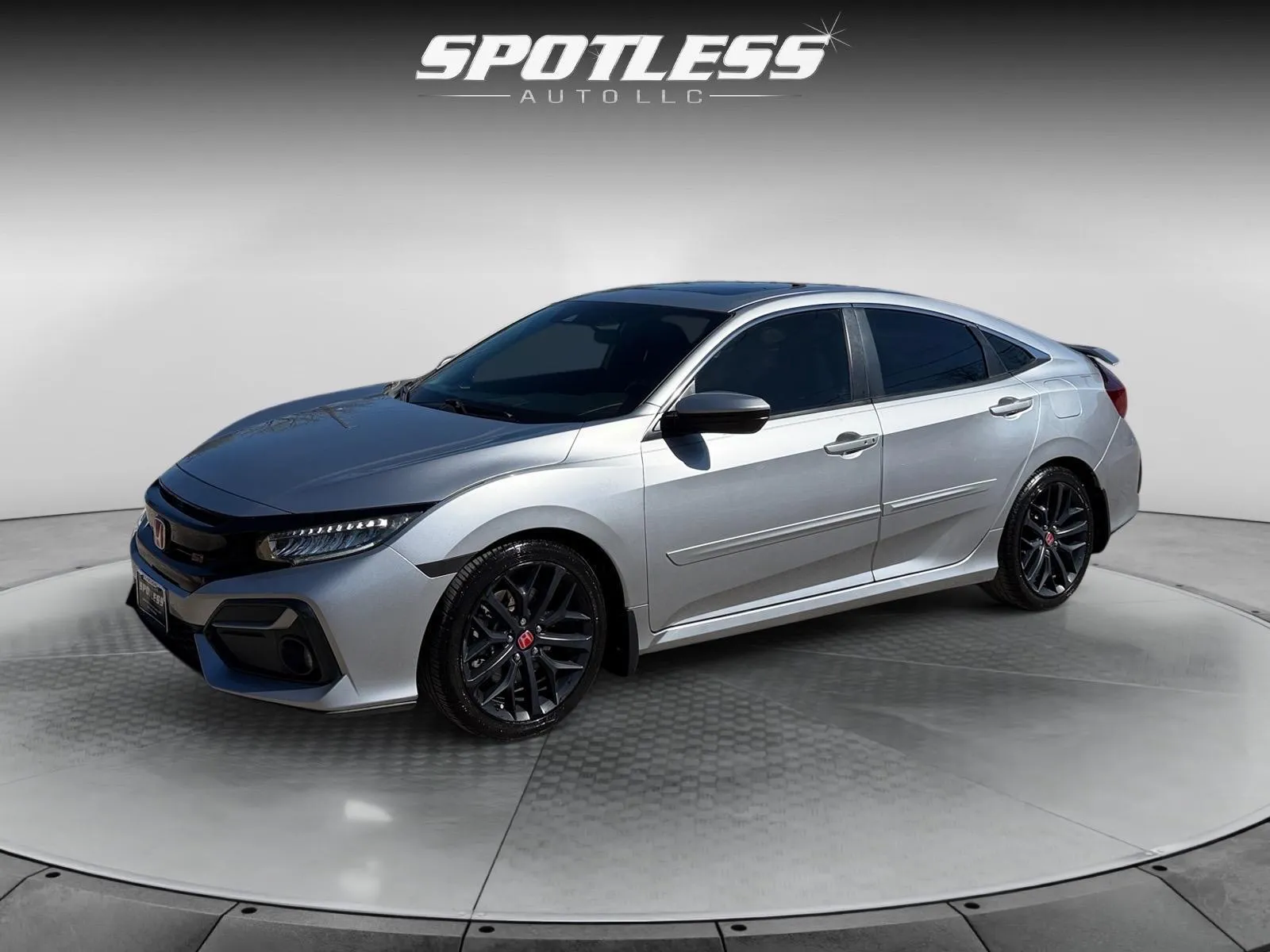Silver 2020 Honda Civic Si for sale in San Antonio, TX
