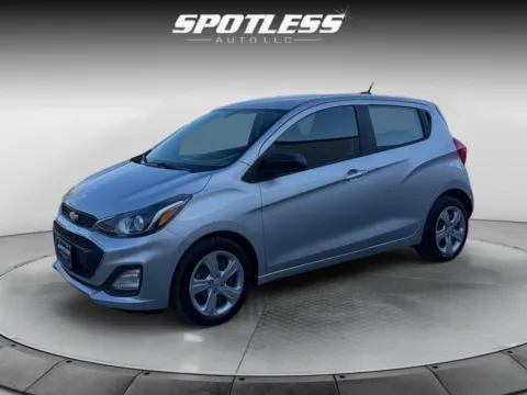 Silver 2021 Chevrolet Spark LS CVT for sale in San Antonio, TX