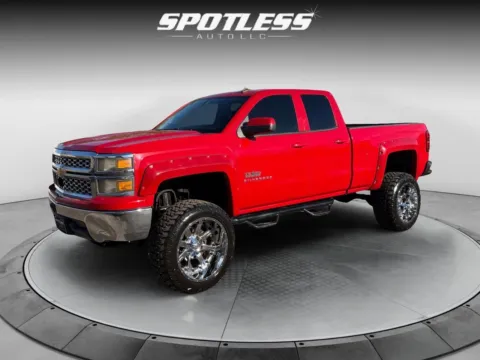 Red 2014 Chevrolet Silverado 1500 for sale in San Antonio, TX