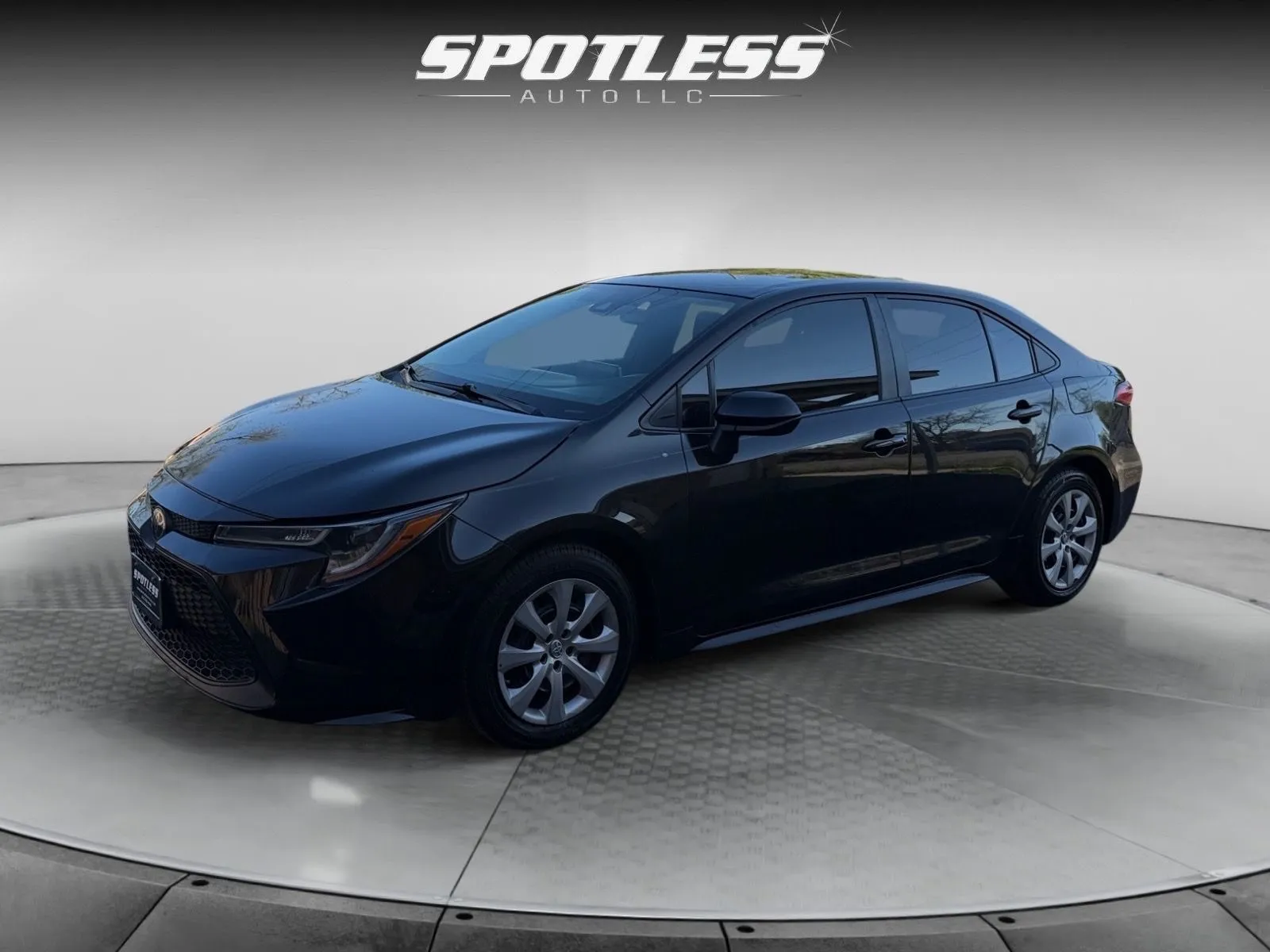Black 2021 Toyota Corolla LE for sale in San Antonio, TX