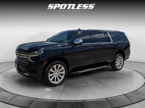 Black 2021 Chevrolet Suburban Premier for sale in San Antonio, TX