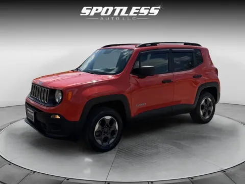 Orange 2018 Jeep Renegade Sport for sale in San Antonio, TX