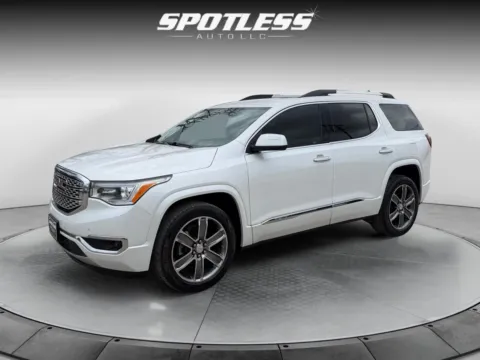 White 2017 GMC Acadia Denali for sale in San Antonio, TX