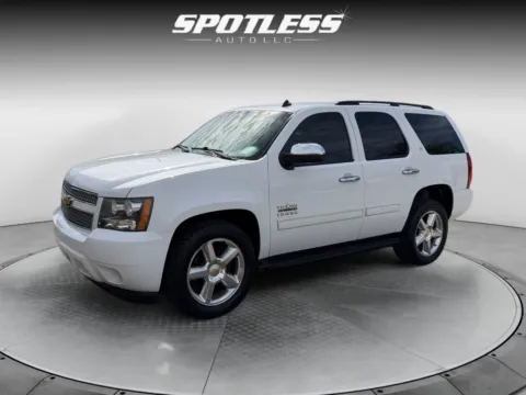 White 2013 Chevrolet Tahoe LT for sale in San Antonio, TX