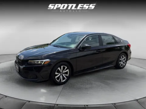 Black 2022 Honda Civic LX for sale in San Antonio, TX