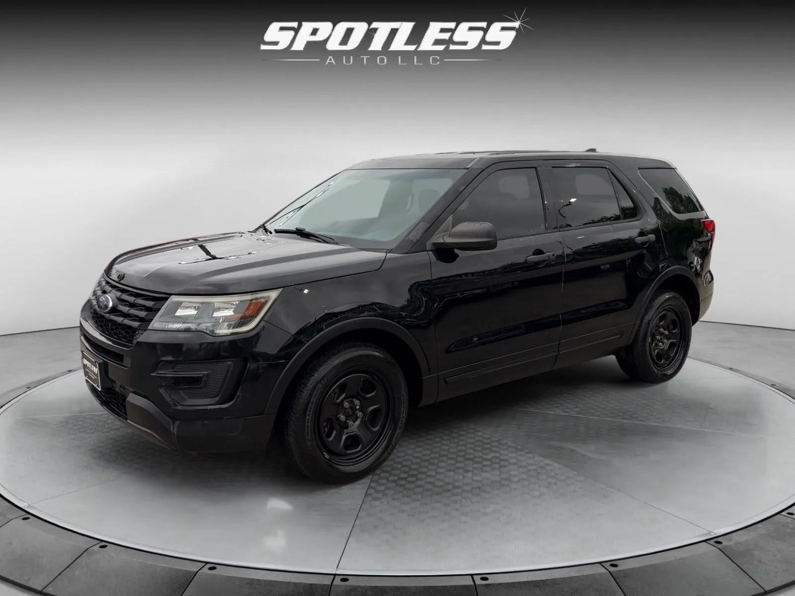 Black 2016 Ford Explorer Police Interceptor Utility for sale in San Antonio, TX