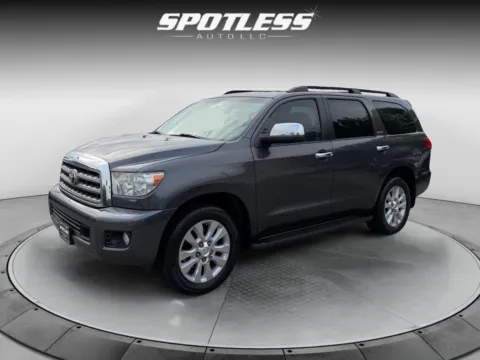Gray 2015 Toyota Sequoia Platinum for sale in San Antonio, TX