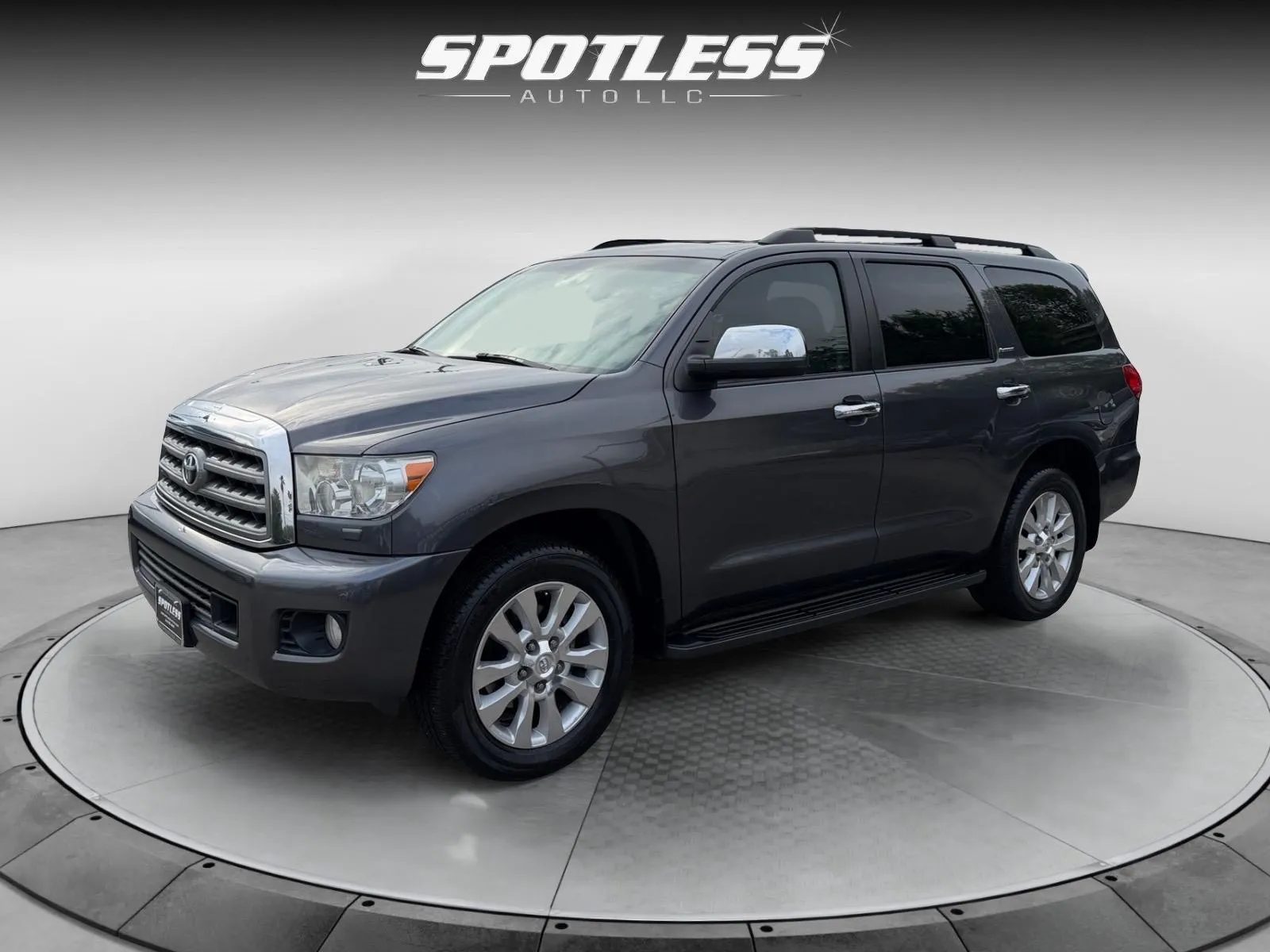 Gray 2015 Toyota Sequoia Platinum for sale in San Antonio, TX