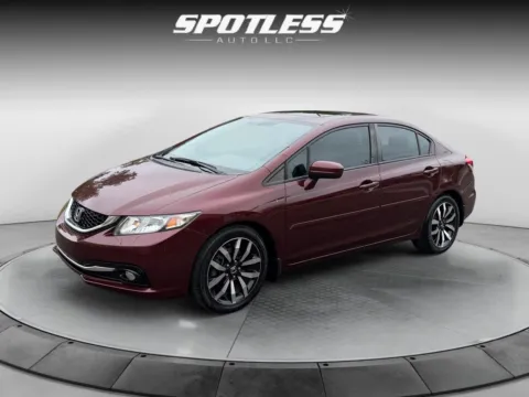 Red 2015 Honda Civic EX-L w/Navi for sale in San Antonio, TX