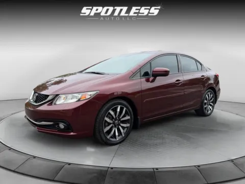 Another view of 2015 Honda Civic EX-L w/Navi for sale in San Antonio, TX at Spotless Auto San Pedro