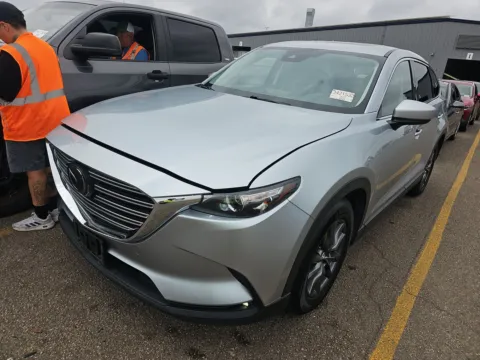 Silver 2023 Mazda CX-9 Touring for sale in San Antonio, TX