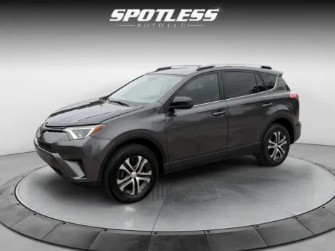 Gray 2018 Toyota RAV4 LE for sale in San Antonio, TX