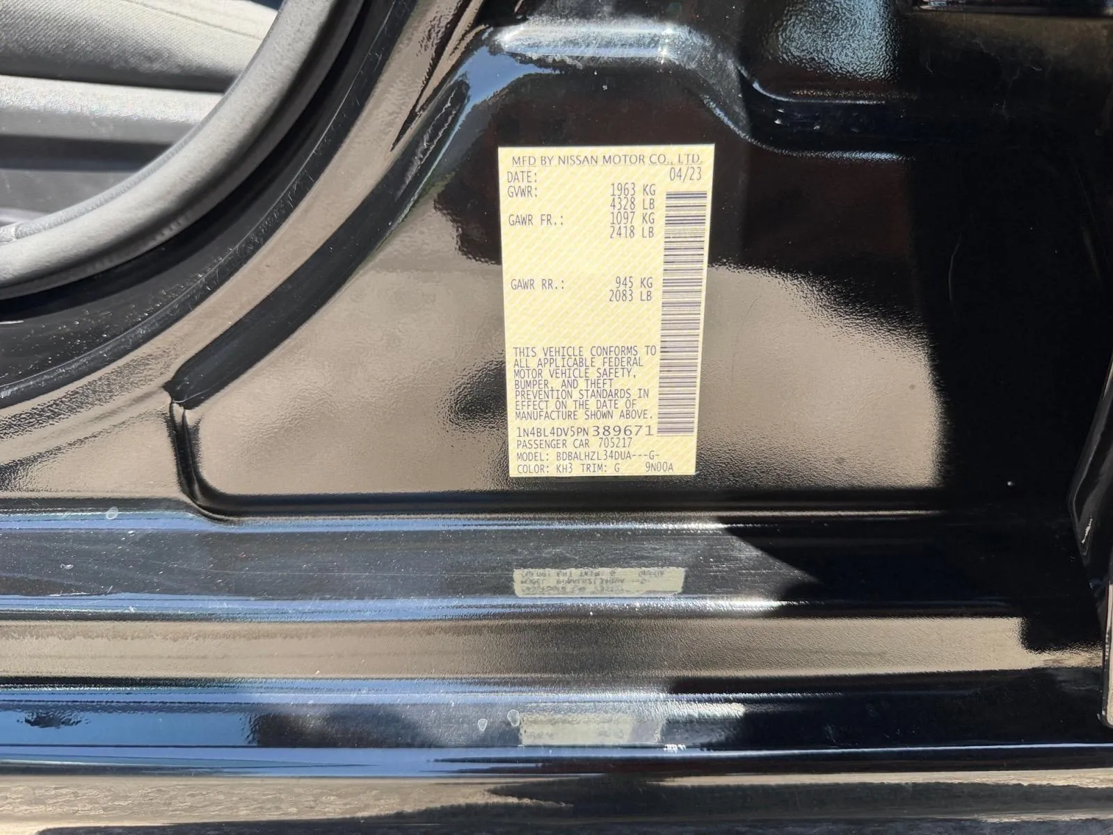 2023 Nissan Altima SV - Photo 17