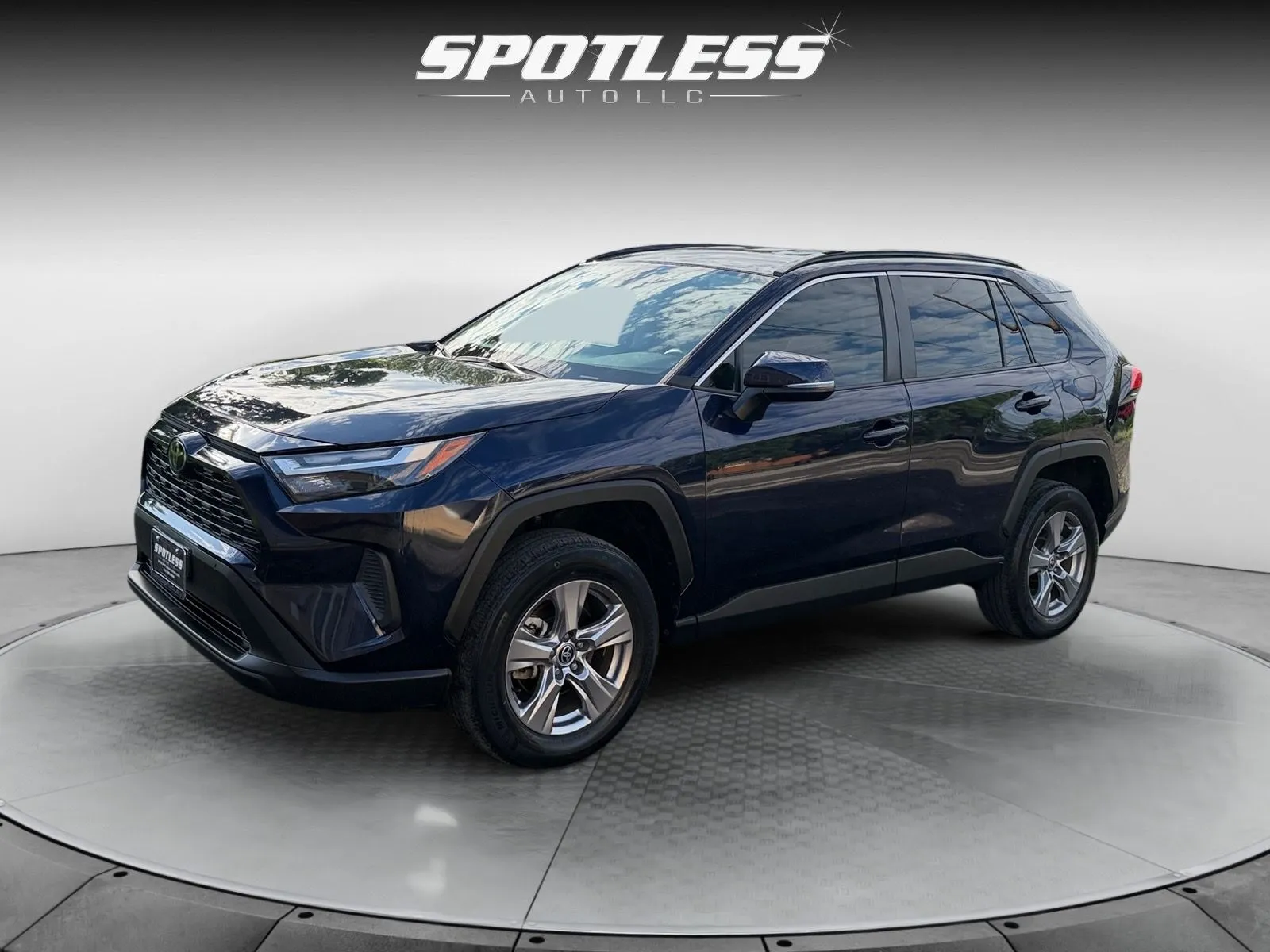Blue 2022 Toyota RAV4 XLE for sale in San Antonio, TX