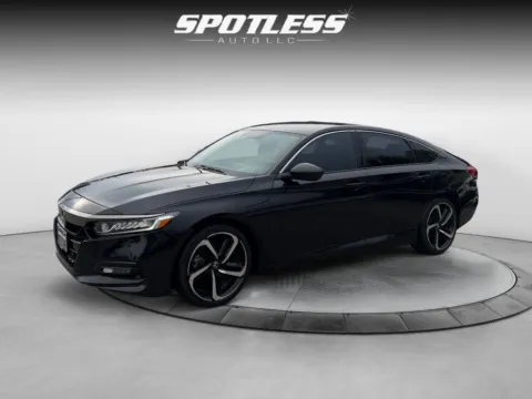Black 2019 Honda Accord Sport for sale in San Antonio, TX