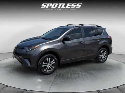 Gray 2018 Toyota RAV4 LE for sale in San Antonio, TX