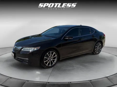 Black 2016 Acura TLX V6 for sale in San Antonio, TX