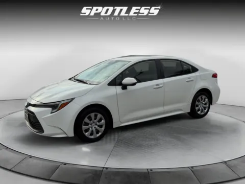 White 2024 Toyota Corolla Hybrid LE for sale in San Antonio, TX