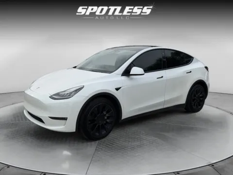 White 2022 Tesla Model Y Long Range for sale in San Antonio, TX