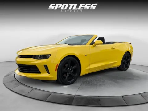 Yellow 2016 Chevrolet Camaro LT for sale in San Antonio, TX