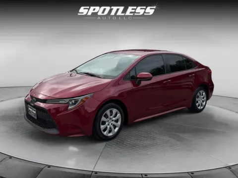 Red 2022 Toyota Corolla LE for sale in San Antonio, TX