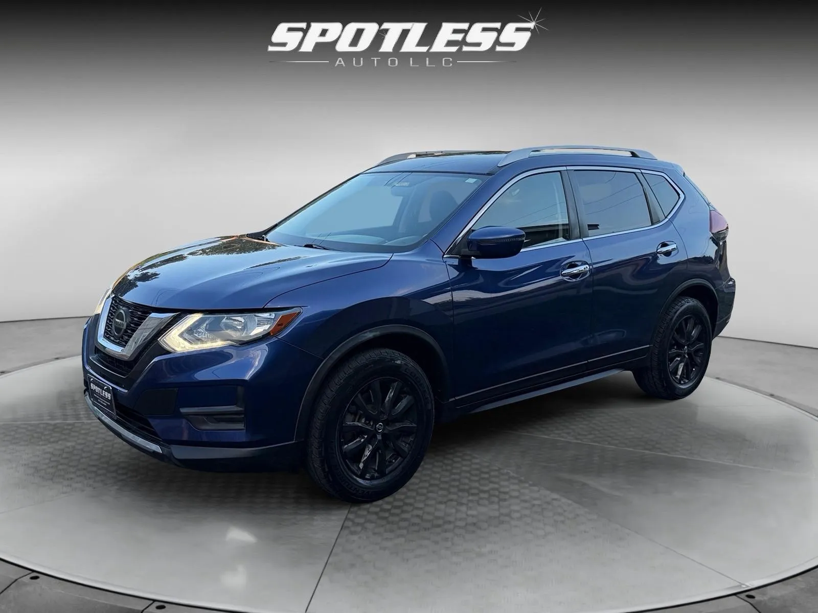 Blue 2018 Nissan Rogue SV for sale in San Antonio, TX