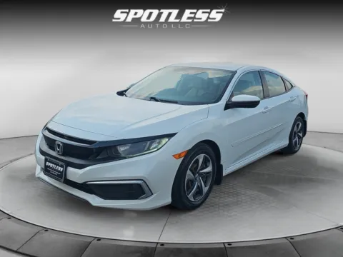 White 2020 Honda Civic LX for sale in San Antonio, TX