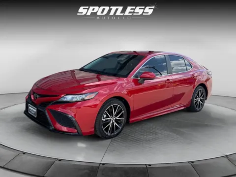 Red 2021 Toyota Camry for sale in San Antonio, TX