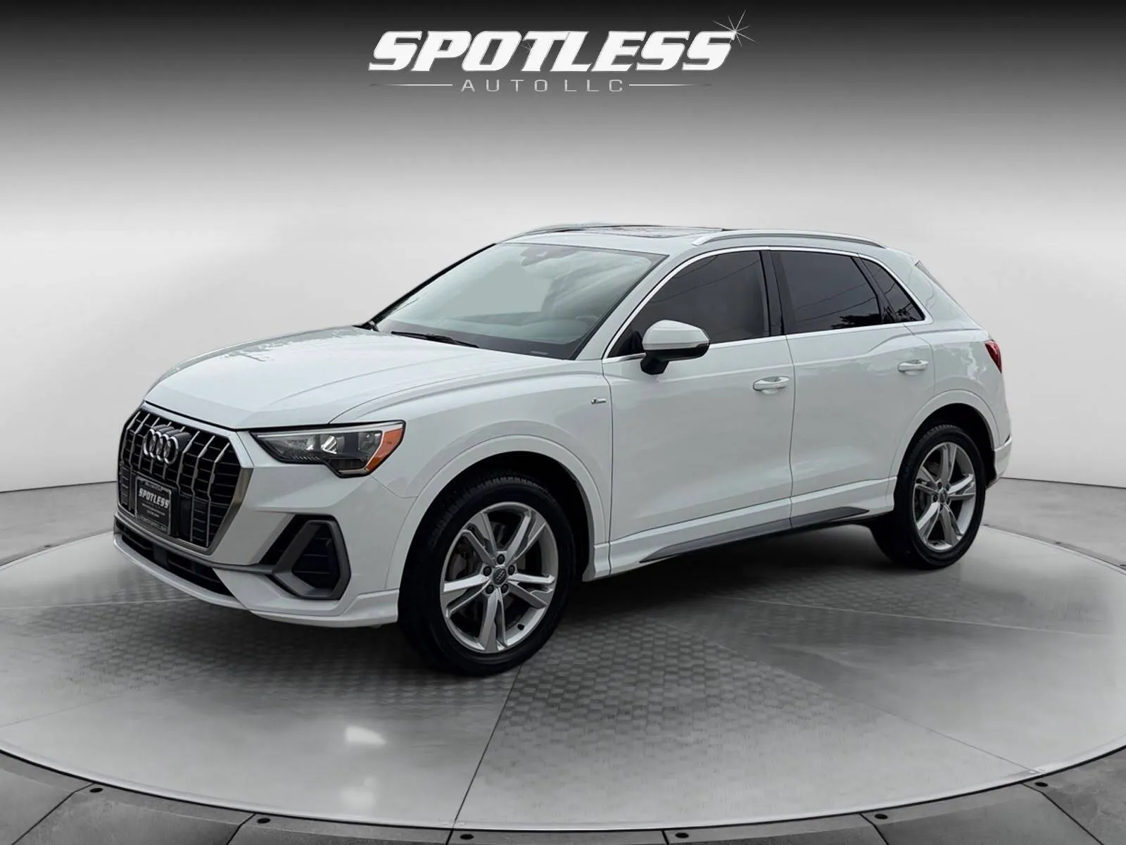 White 2020 Audi Q3 quattro S line Premium 45 TFSI for sale in San Antonio, TX