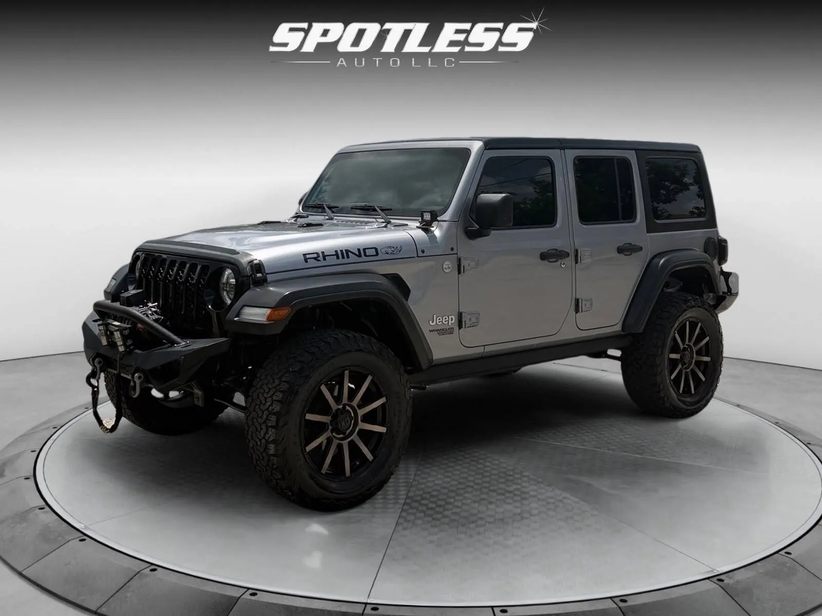 Silver 2019 Jeep Wrangler Unlimited Sport S for sale in San Antonio, TX