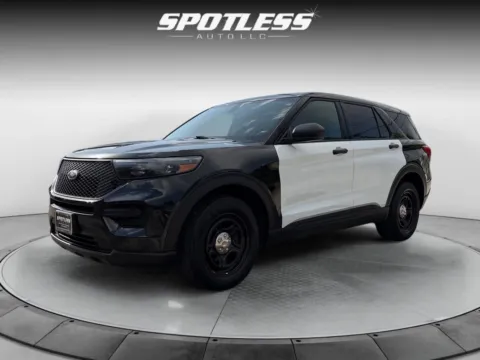 Another view of 2022 Ford Explorer Police Interceptor Utility for sale in San Antonio, TX at Spotless Auto San Pedro