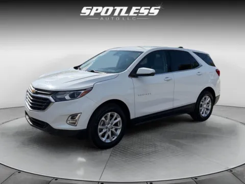 White 2019 Chevrolet Equinox LT for sale in San Antonio, TX