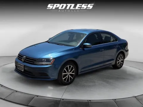 Blue 2017 Volkswagen Jetta 1.4T SE for sale in San Antonio, TX