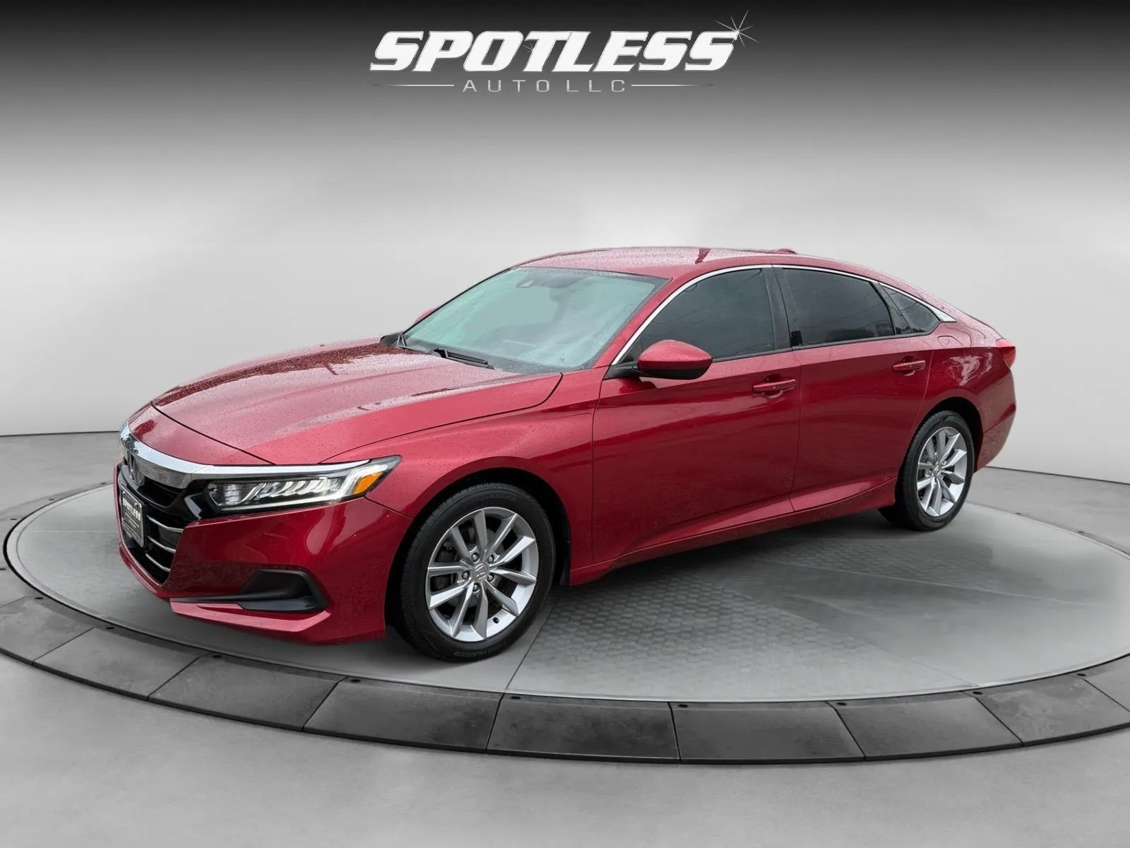 Red 2021 Honda Accord LX for sale in San Antonio, TX