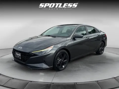 Gray 2021 Hyundai ELANTRA SEL for sale in San Antonio, TX