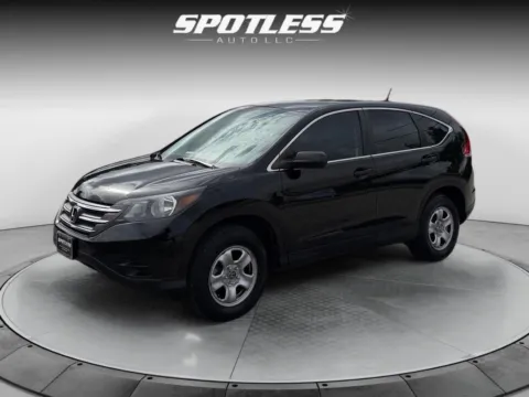Black 2013 Honda CR-V LX for sale in San Antonio, TX