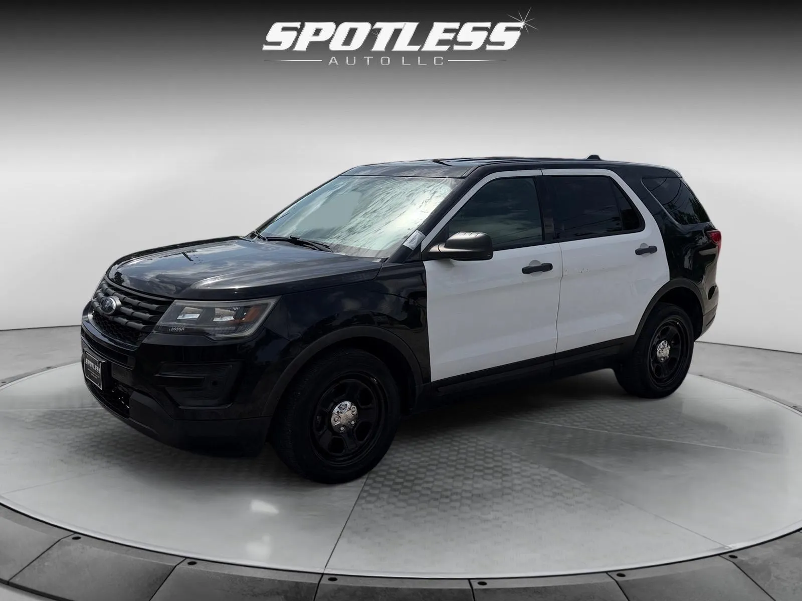 Black 2018 Ford Explorer Police Interceptor Utility for sale in San Antonio, TX