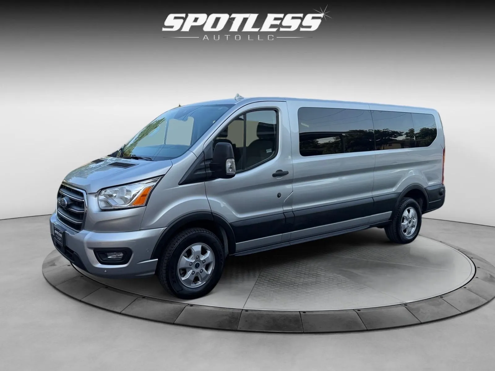 Silver 2020 Ford Transit 350 XLT for sale in San Antonio, TX