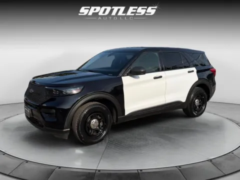Black 2021 Ford Explorer Police Interceptor Utility for sale in San Antonio, TX