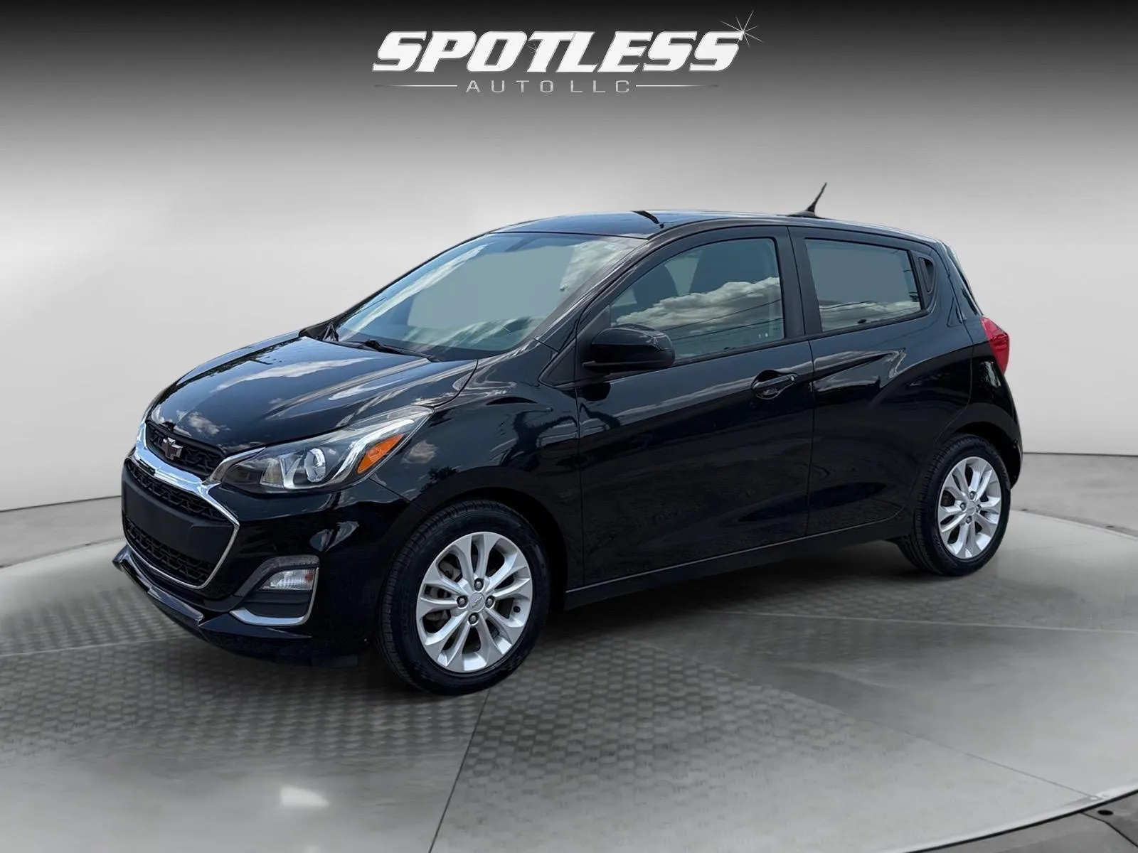Black 2020 Chevrolet Spark 1LT CVT for sale in San Antonio, TX