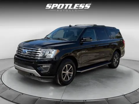 Black 2018 Ford Expedition MAX XLT for sale in San Antonio, TX