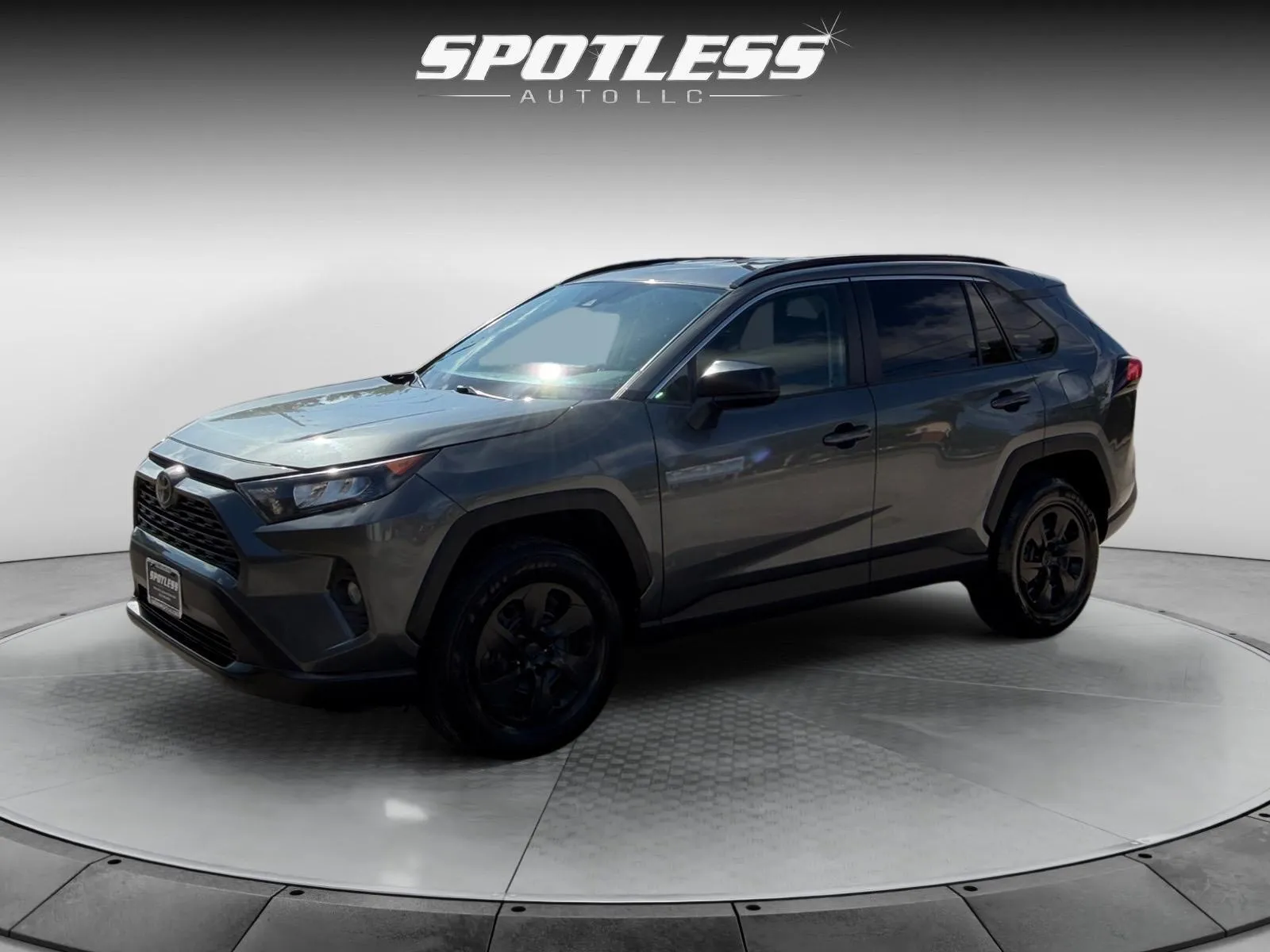 Gray 2021 Toyota RAV4 LE for sale in San Antonio, TX