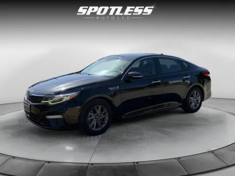Black 2019 Kia Optima LX for sale in San Antonio, TX