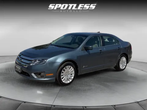 Blue 2012 Ford Fusion Hybrid for sale in San Antonio, TX